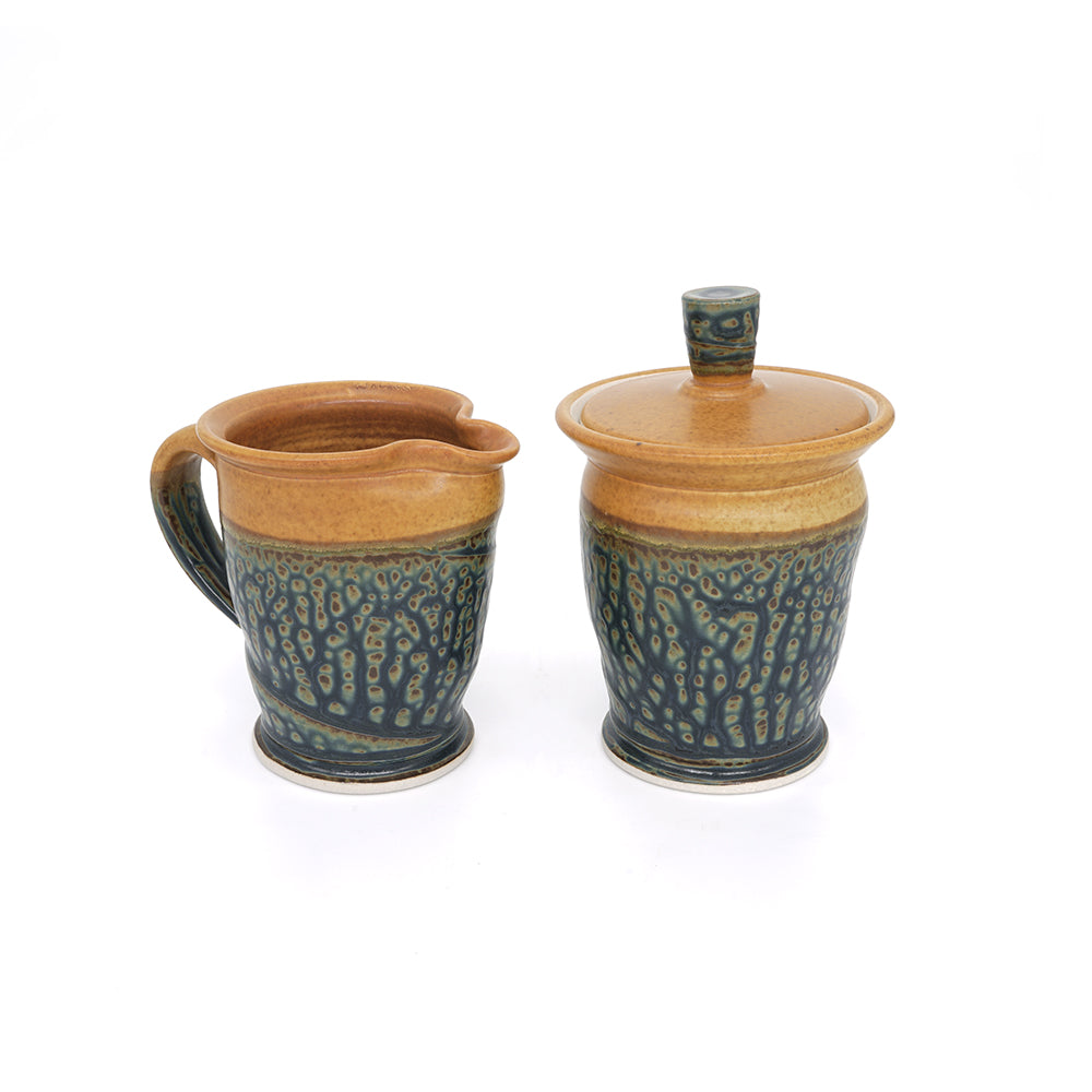 Handmade pottery at Exhibit B Gallery in Souderton, PA