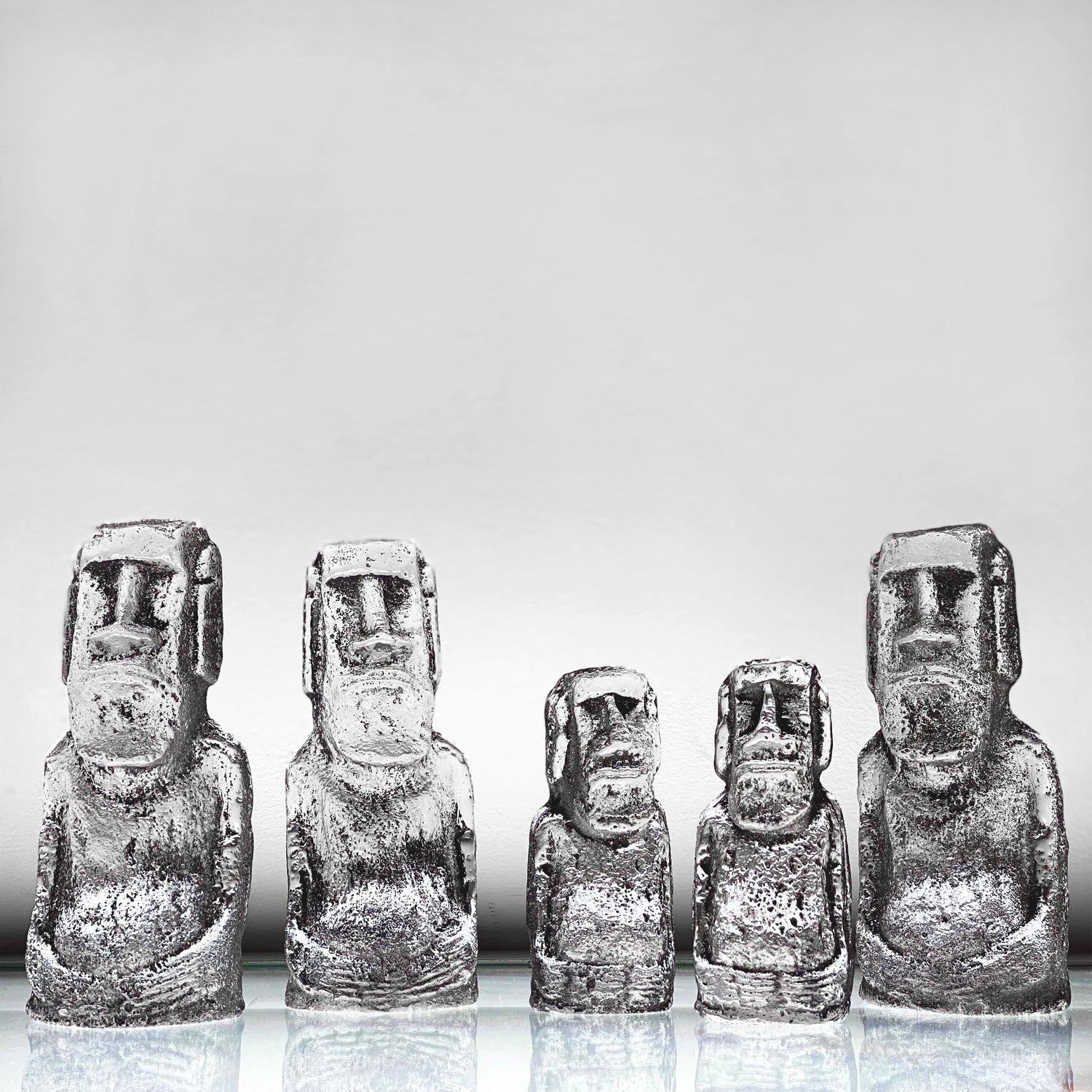 Glass artworks at Exhibit B Gallery in Souderton, PA