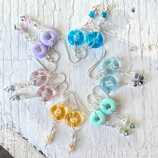 Boiler Room Studio - Gemstone and Crystal Dangles