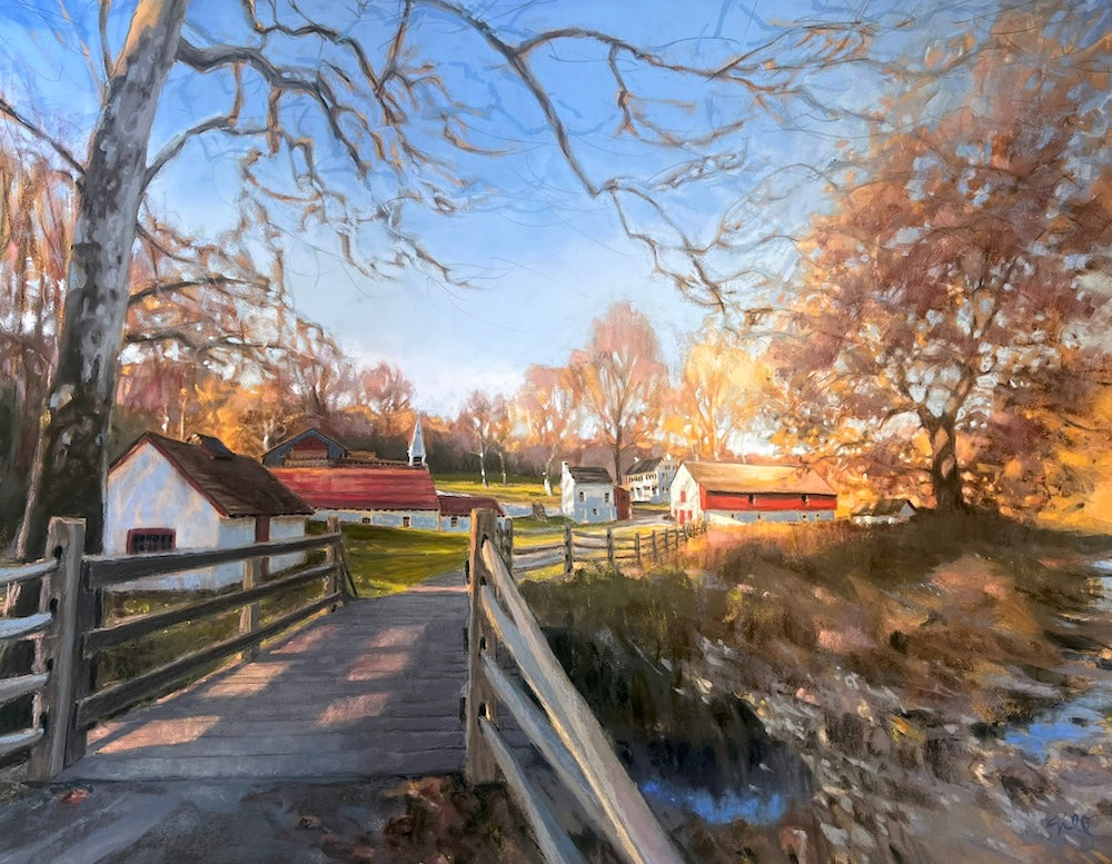 Last Light At Hopewell Furnace