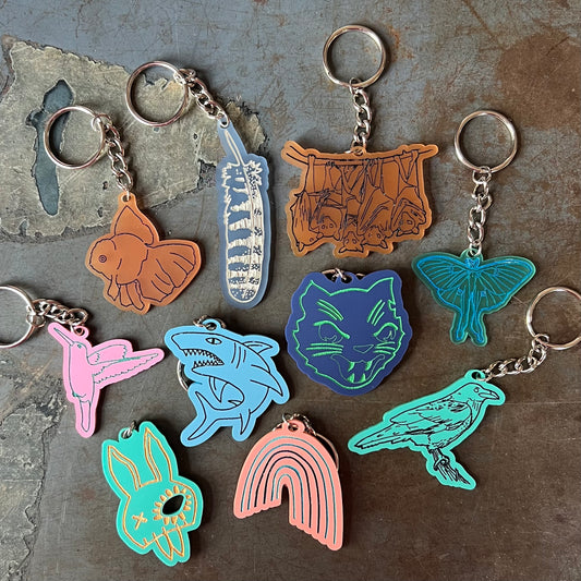 Acrylic Key Chains