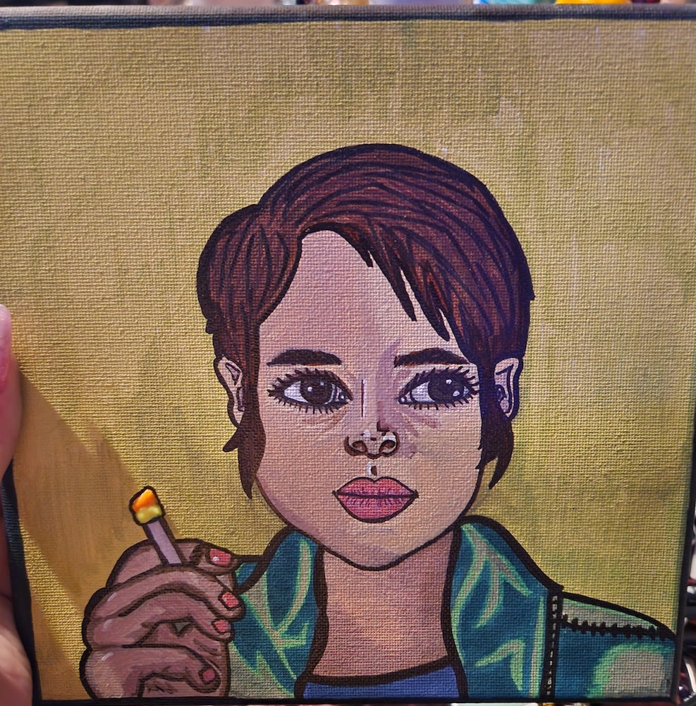 Susanna with Cigarette