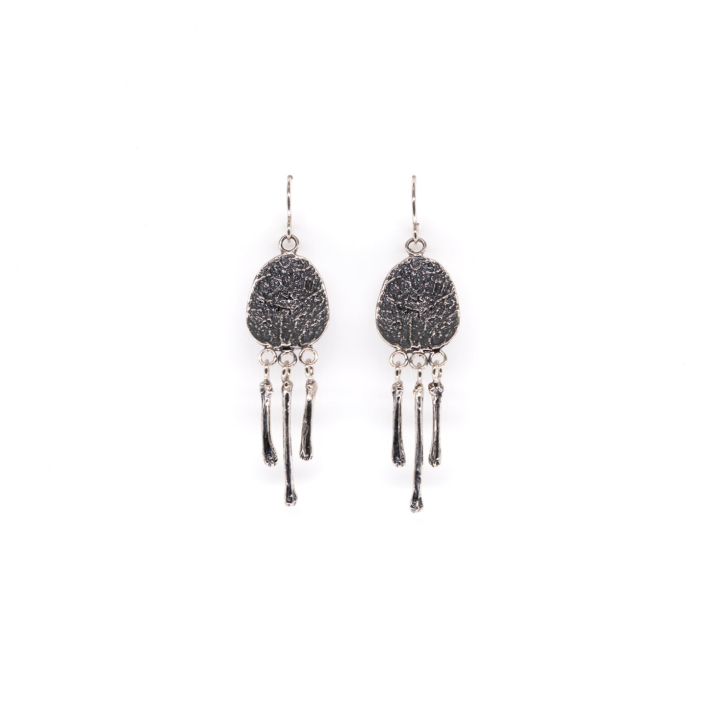 Deer Vertebral Epiphysis with Toes Earrings