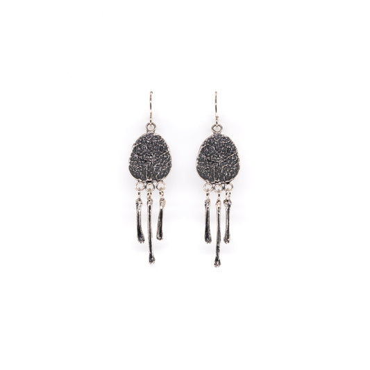 Deer Vertebral Epiphysis with Toes Earrings