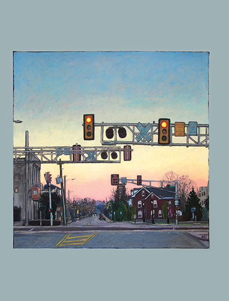 Greeting Card - Railroad Crossing