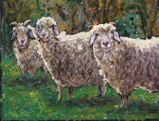 Greeting Card - We Three