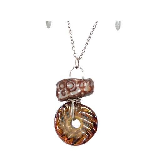Art Glass Necklace