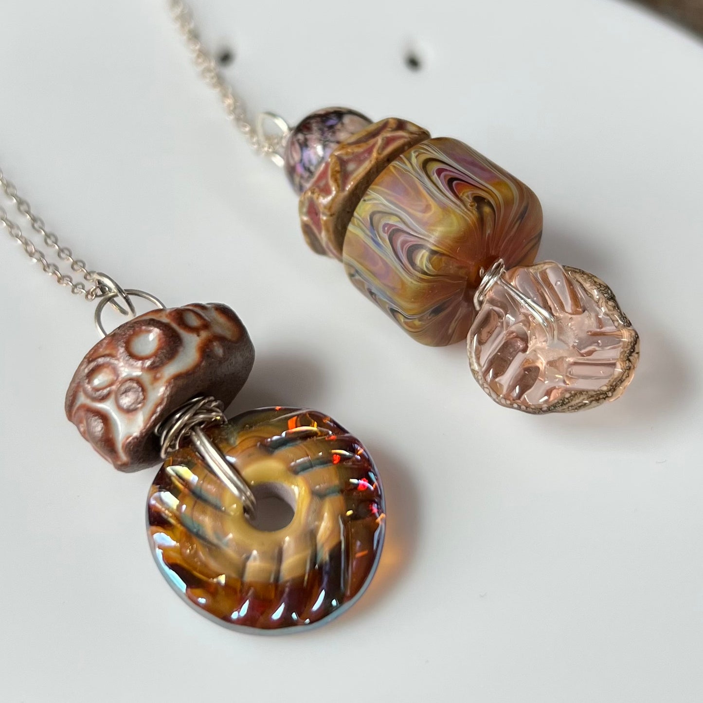 Art Glass Necklace