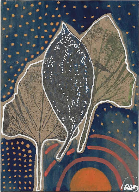 Motherhood's Imprint (indigo)