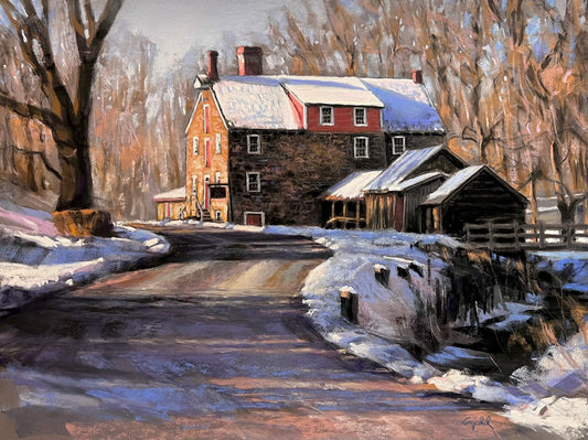 Snow Shadows, Stover-Myers Mill