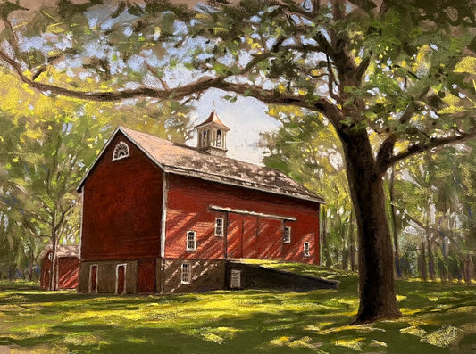 Tinicum Barn in Summer Shade
