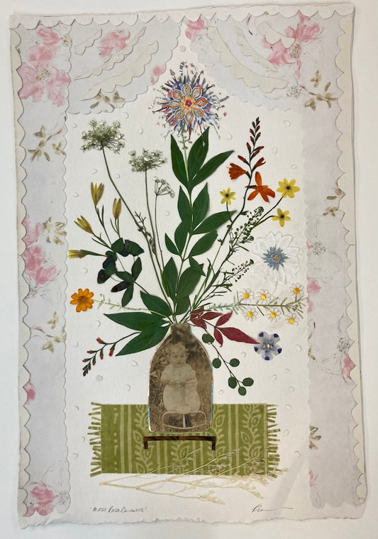 Moss rose curtains