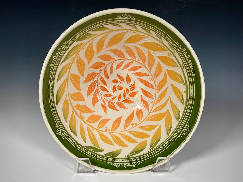 Vibrants Leaves Bowl