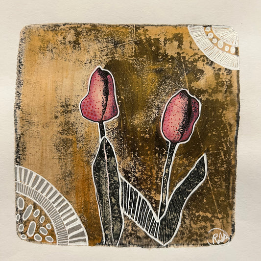 Motherhood's Imprint (Tulips)