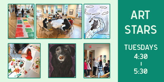 Art Stars - After school evening classes for artistic kids in grades 1 - 6