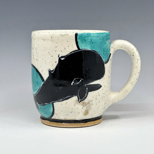 Whale summer mug