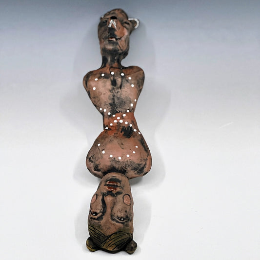 Wolf Girl wall sculpture