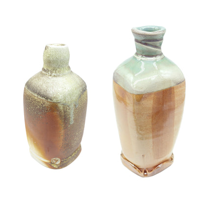 Wood Fired Bottles/bud vases (Small)