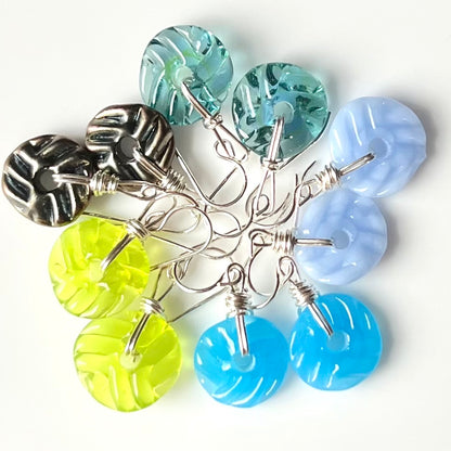 Mini Art Glass Dangles