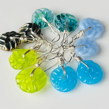 Mini Art Glass Dangles